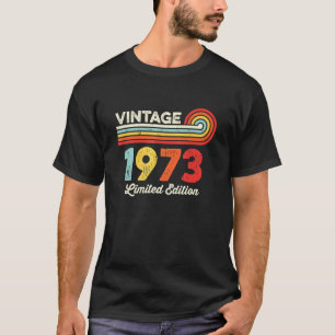 Camiseta Vintage 1973 Hombres Mujeres Nacidas En 1973