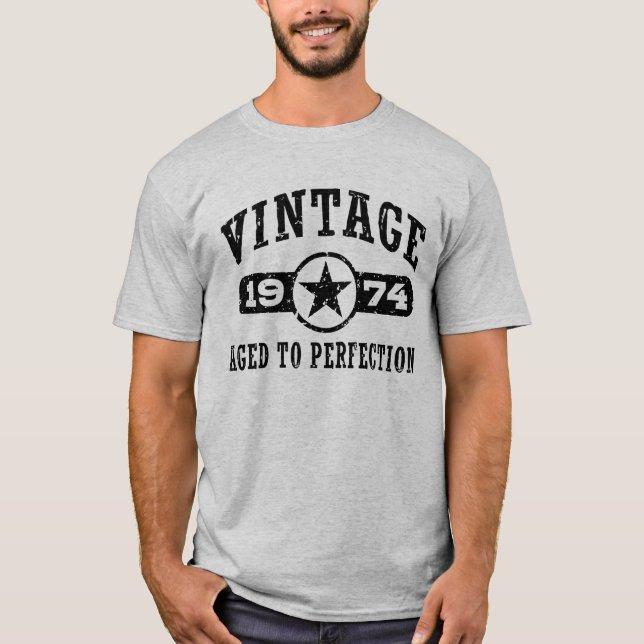 Camiseta Vintage 1974 (Anverso)