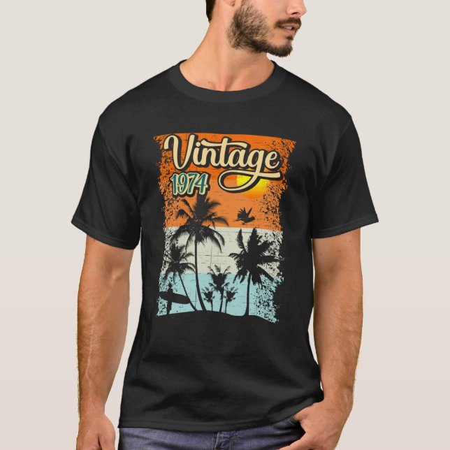 Camiseta Vintage 1974 (Anverso)