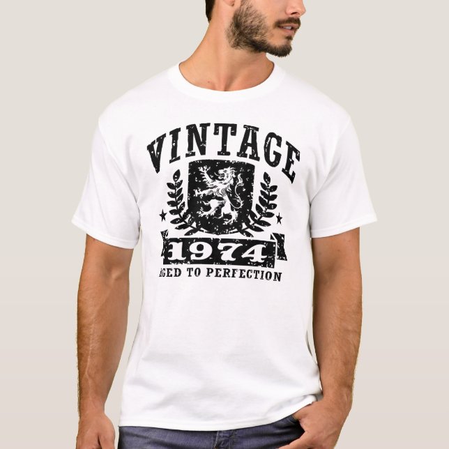 Camiseta Vintage 1974 (Anverso)