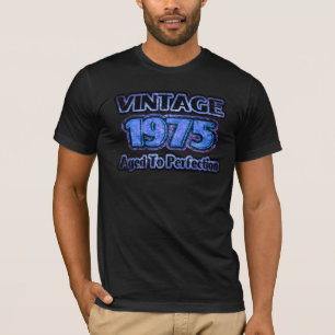Camiseta Vintage 1975 - Edad A La Perfección