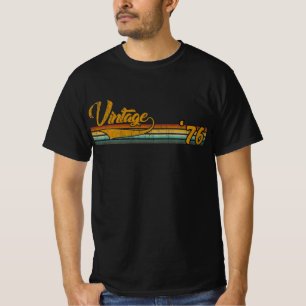 Camiseta Vintage 1976 Todas las piezas originales Hombres M