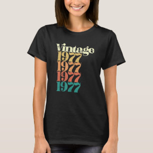 Camiseta Vintage 1977