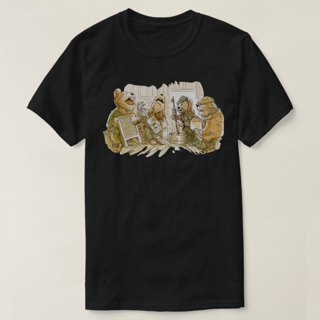 Camiseta Vintage 1977 Emmet Otters JugChristmas (Diseño del anverso)