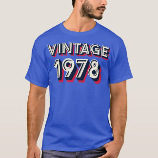 Camiseta Vintage 1978