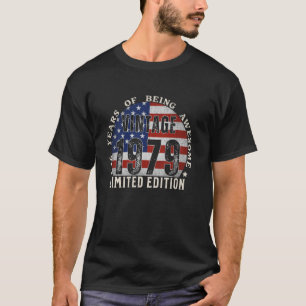 Camiseta Vintage 1979 Edición Limitada Regalos de 46 años 4