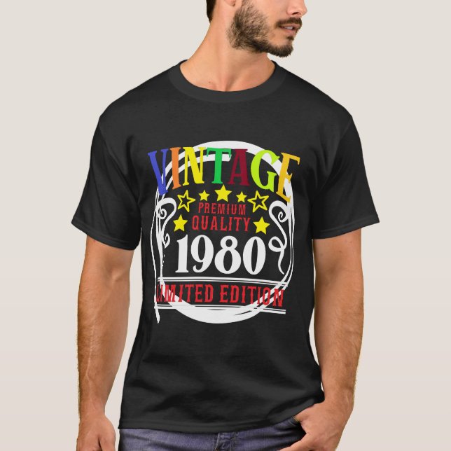 Camiseta vintage 1980 (Anverso)