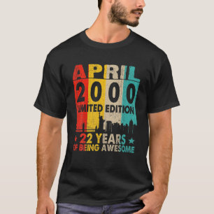 Camiseta Vintage 1980 Limited Edition 42 Years Old 42Nd Bir