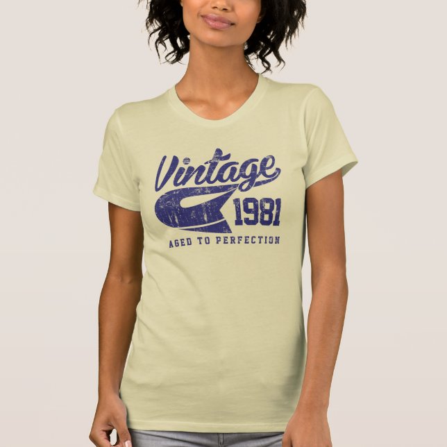 Camiseta Vintage 1981 (Anverso)