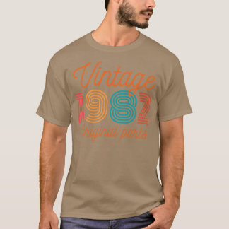 Camiseta Vintage 1982 40º cumpleaños