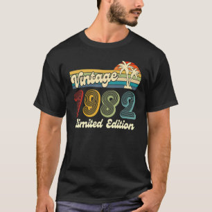 Camiseta Vintage 1982 40 años de edad 40th Birthday Tee