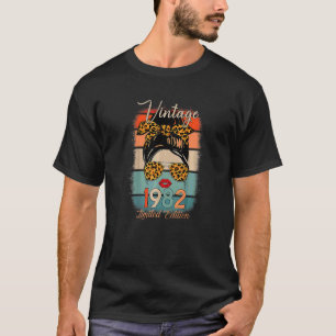 Camiseta Vintage 1982 40th Birthday 40 Years Old Limited Ed
