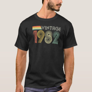 Camiseta Vintage 1982 40th Birthday Essential