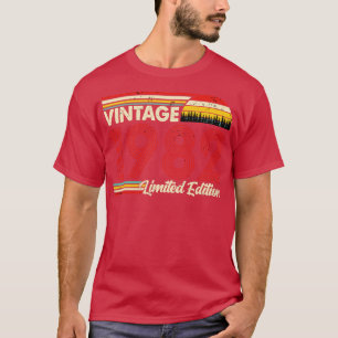 Camiseta Vintage 1982 Birthday Shirt Limited Edition 1982 B
