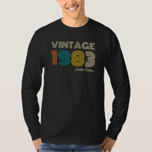 Camiseta Vintage 1983 41º cumpleaños