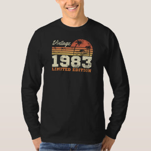 Camiseta Vintage 1983 Limited Edition 41st Birthday