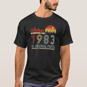 Camiseta Vintage 1983 Todos los artículos originales