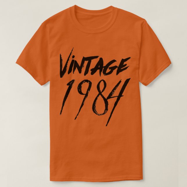 Camiseta Vintage 1984 (Diseño del anverso)