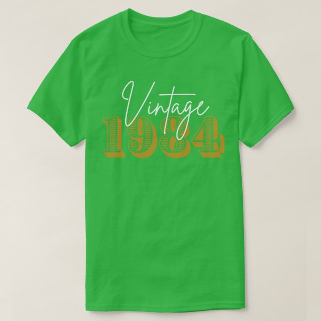 Camiseta Vintage 1984 7 (Diseño del anverso)
