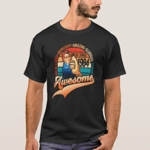 Camiseta Vintage 1984 Cumpleaños De Mujeres Fuertes 38º Nac