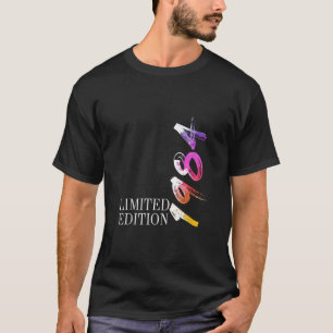 Camiseta Vintage 1984 Hombres de 40 años mujeres 40 Bir