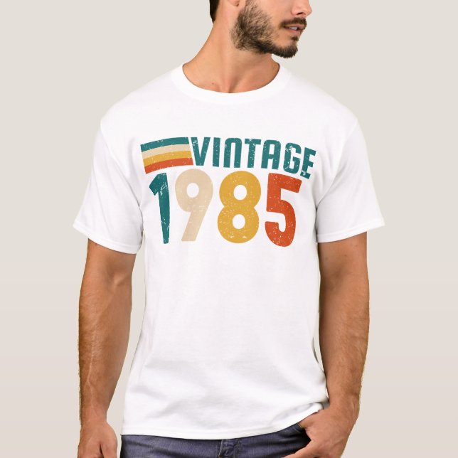 CAMISETA VINTAGE 1985 (Anverso)
