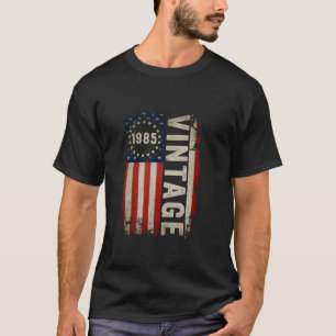 Camiseta Vintage 1985 40th Birthday Gifts 40 Years Old Amer