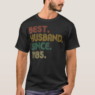 Camiseta Vintage 1985 Retro 36 años Boda Aniversario 36