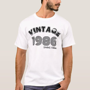 Camiseta Vintage 1986 40 cumpleaños