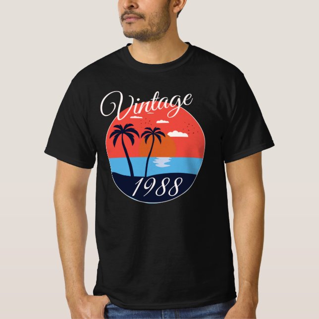 Camiseta vintage 1988 (Anverso)