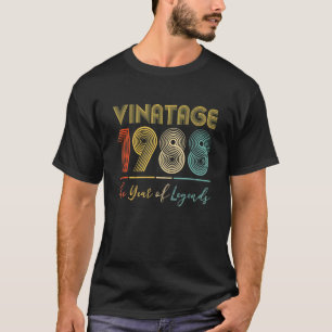 Camiseta Vintage 1988 34th Birthday Ideas Men Women Him He