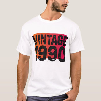 Camiseta Vintage 1990 Retro Sunset Distressed Graphic