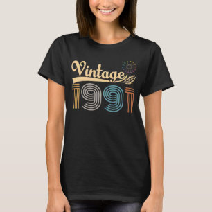 Camiseta Vintage 1991 retro birthday gift