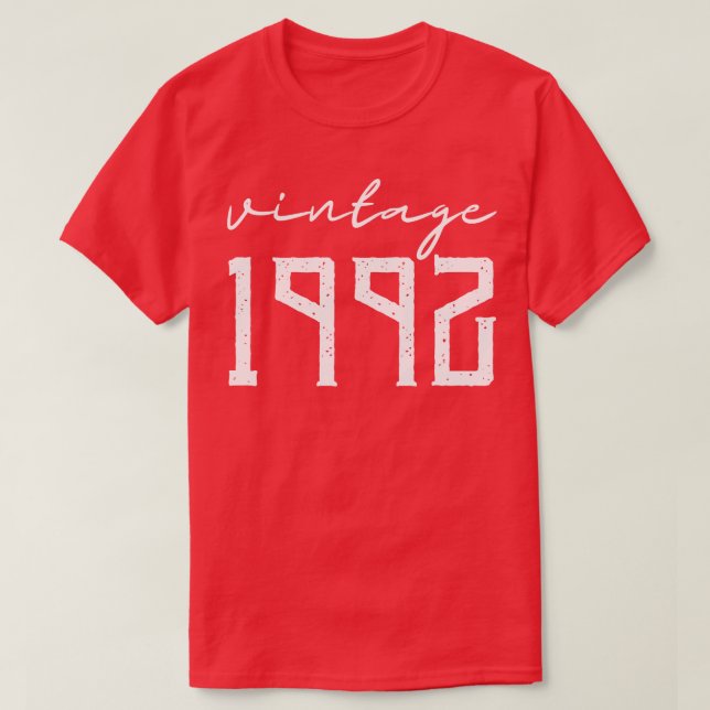 Camiseta Vintage 1992 8 (Diseño del anverso)
