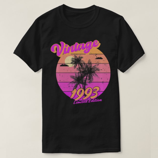 Camiseta Vintage 1993 Pullover (Diseño del anverso)