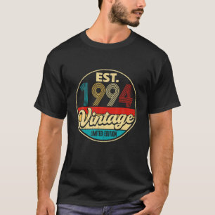 Camiseta Vintage 1994 Dolor 28º Día Bei De 28 Años