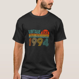 Camiseta Vintage 1994 Hecho En 30 Años De Estancia