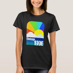 Camiseta Vintage 1996 26º cumpleaños 26 años