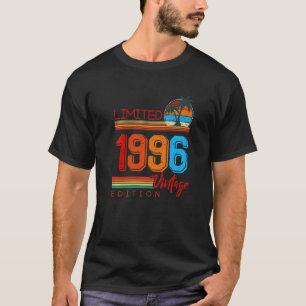 Camiseta Vintage 1996 Retro 26º cumpleaños 26 años