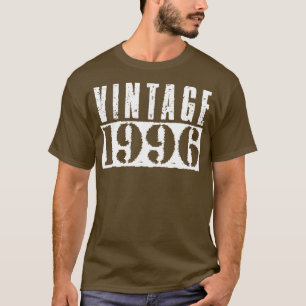 Camiseta Vintage 1996 Vintage White Text