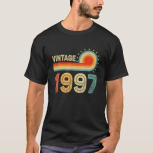 Camiseta Vintage 1997 25Th Birthday Gift Hombres Mujeres 25