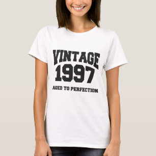 Camiseta Vintage 1997 - Aged to perfection