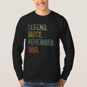 Camiseta Vintage 1998 24ª leyenda de cumpleaños desde el 1
