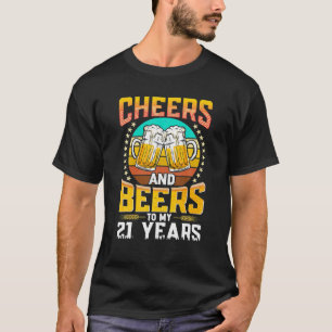 Camiseta Vintage 1999 Saludos Y Cervezas A Mis 21 Años