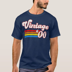 Camiseta Vintage 2000 Birthday Shirt Retro 00 Birthday Shir
