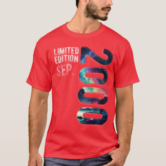 Camiseta Vintage 2000 September Birthday Polar Lights frien