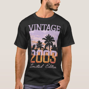 Camiseta Vintage 2003 Edición Limitada 19º cumpleaños 19 añ
