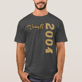 Camiseta Vintage 2004 antigüedad