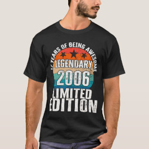 Camiseta Vintage 2006 Legendario Jueves 17 años