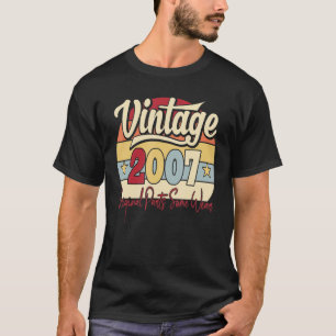 Camiseta Vintage 2007 Piezas Originales Algunas Llevan Retr